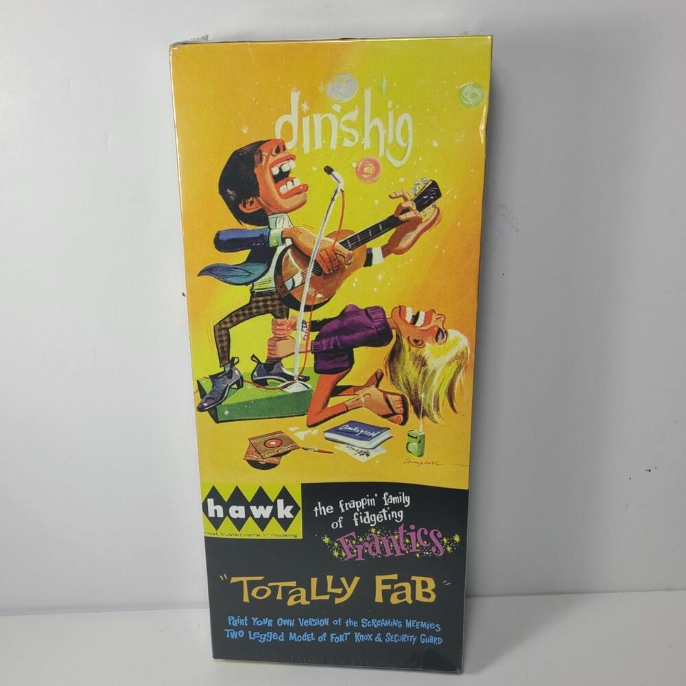 HAWK CLASSIC TOTALLY FAB FRANTICS MODEL KIT #15001 Dinshig Sealed NEW